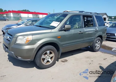 2008 Honda Pilot Ex-L from USA, damaged, VIN 5FNYF18578B022064